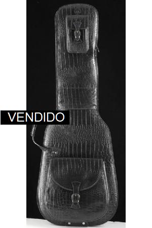 Harvest Bass Bag Buffalo brown w/large croco embossing Harvest Bass Bag Buffalo brown w/large croco embossing